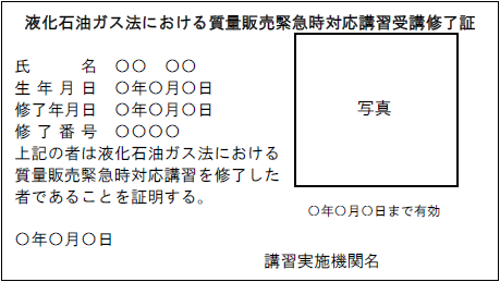 修了証イメージ表